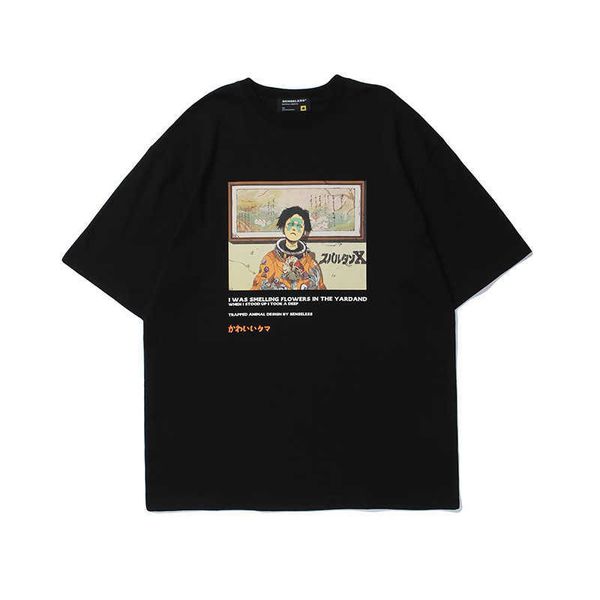 men hip hop streetwear t shirt japanese anime print tshirt harajuku cotton summer short sleeve t-shirt black tee 210527, White;black
men hip hop streetwear t shirt japanese anime print tshirt harajuku cotton summer short sleeve t-shirt black tee 210527, White;black
