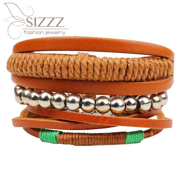 charm bracelets 2021 woven leather explosion style combination bracelet&bangles for women/men, Golden;silver
charm bracelets 2021 woven leather explosion style combination bracelet&bangles for women/men, Golden;silver