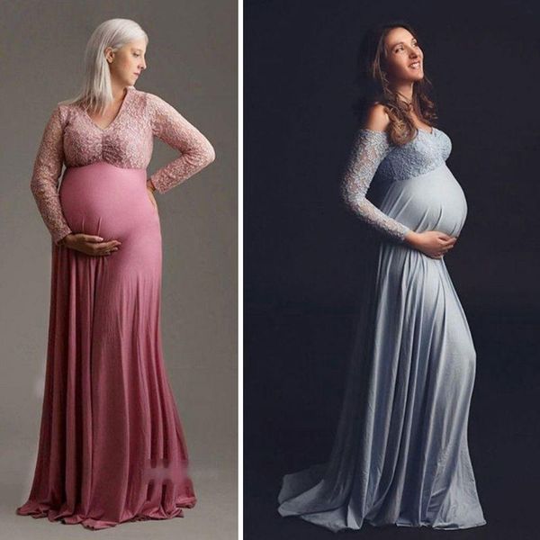 maternity dresses pography props for po shooting lace pregnancy dress shoulderless gown, White
maternity dresses pography props for po shooting lace pregnancy dress shoulderless gown, White