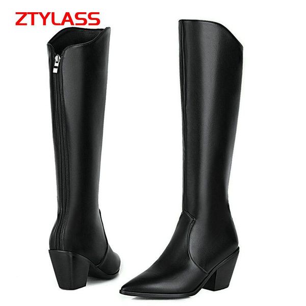 boots autumn women wedges high heel knee fashion back zipper long pointed toe ladies shoes black white
boots autumn women wedges high heel knee fashion back zipper long pointed toe ladies shoes black white
