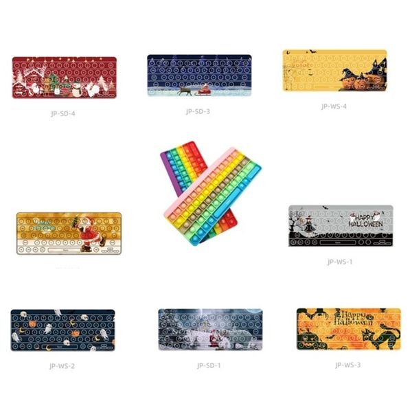 new silicone rainbow chessboard pressure reducer educational toy keyboard rat killing pioneer
new silicone rainbow chessboard pressure reducer educational toy keyboard rat killing pioneer