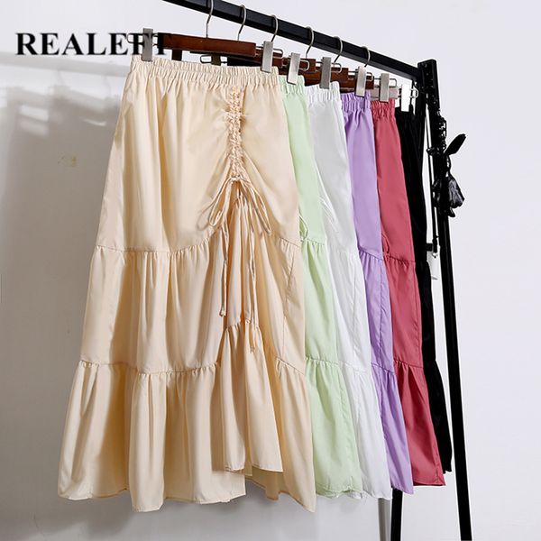 women's long skirts purple irregular a-line female high waist elegant patchwork mid-calf skirt autumn 210428, Black
women's long skirts purple irregular a-line female high waist elegant patchwork mid-calf skirt autumn 210428, Black