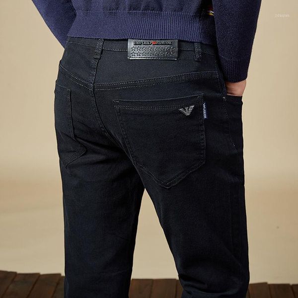 men's jeans summer and autumn thin men's wild casual slim straight loose black denim youth spring pants, Blue
men's jeans summer and autumn thin men's wild casual slim straight loose black denim youth spring pants, Blue