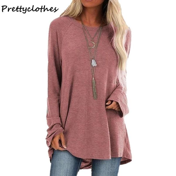 solid color casual large size round neck loose long sleeve pullover ladies oversized t-shirt female shirt clothing women's, White
solid color casual large size round neck loose long sleeve pullover ladies oversized t-shirt female shirt clothing women's, White