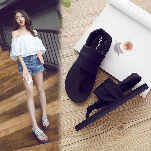 casual flat women slipper summer bohemia flip flops house indoor home slippers females slides for fashion, Black
casual flat women slipper summer bohemia flip flops house indoor home slippers females slides for fashion, Black