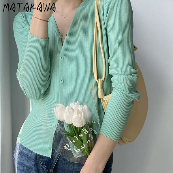 knitted cardigan women's spring and summer long-sleeved thin sweters for women korean sun protection cardigans short 210513, White;black
knitted cardigan women's spring and summer long-sleeved thin sweters for women korean sun protection cardigans short 210513, White;black