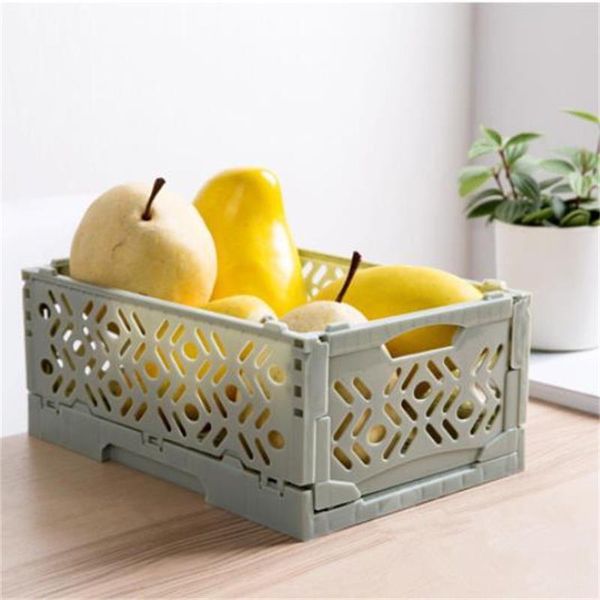 fold plastic storage box bathroom deskcosmetics basket bedroom fruit debris decoration sort out tool bottles & jars
fold plastic storage box bathroom deskcosmetics basket bedroom fruit debris decoration sort out tool bottles & jars