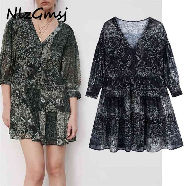 dres fashion laminated decoration print mini vintage long sleeve female es vestidos 210628, Black;gray
dres fashion laminated decoration print mini vintage long sleeve female es vestidos 210628, Black;gray