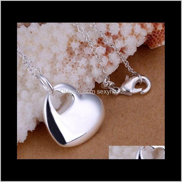 necklaces & drop delivery 2021 925 sier plated jewelry accessory pendant fine fashion cute heart center necklace pendants cp148 o, Silver
necklaces & drop delivery 2021 925 sier plated jewelry accessory pendant fine fashion cute heart center necklace pendants cp148 o, Silver