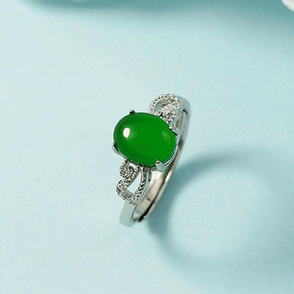 cluster rings kofsac classic jewelry women 925 sterling silver ring anniversary gift adjustable green crystal oval lady party accessories, Golden;silver
cluster rings kofsac classic jewelry women 925 sterling silver ring anniversary gift adjustable green crystal oval lady party accessories, Golden;silver