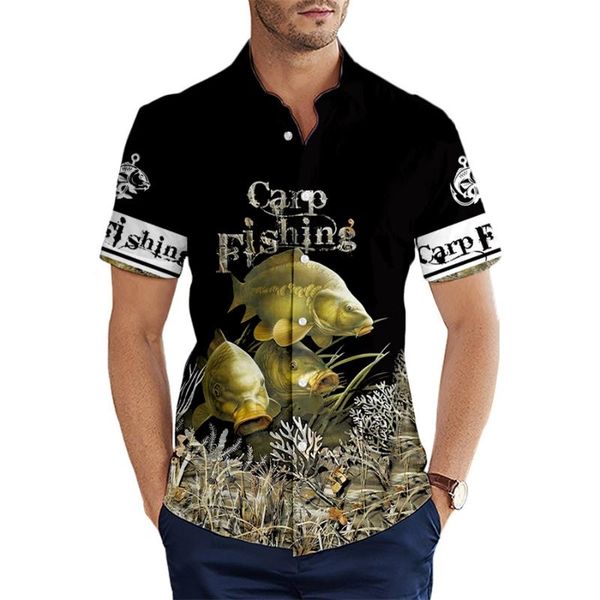men's casual shirts 2021 summer short sleeve beautiful carp / catfish fishing pattern 3d printed hawaiian shirt mens harajuku, White;black
men's casual shirts 2021 summer short sleeve beautiful carp / catfish fishing pattern 3d printed hawaiian shirt mens harajuku, White;black
