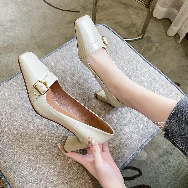 dress shoes 2021 classic design high heels women's pumps dress/office matched hoof leather mori square toe casual, Black
dress shoes 2021 classic design high heels women's pumps dress/office matched hoof leather mori square toe casual, Black