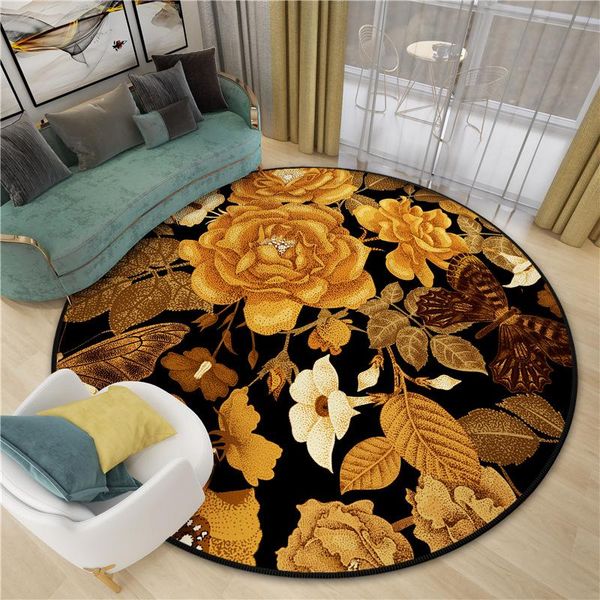 carpets luxury round printed mat carpet living room bedroom door kitchen anti-skid bath rug
carpets luxury round printed mat carpet living room bedroom door kitchen anti-skid bath rug