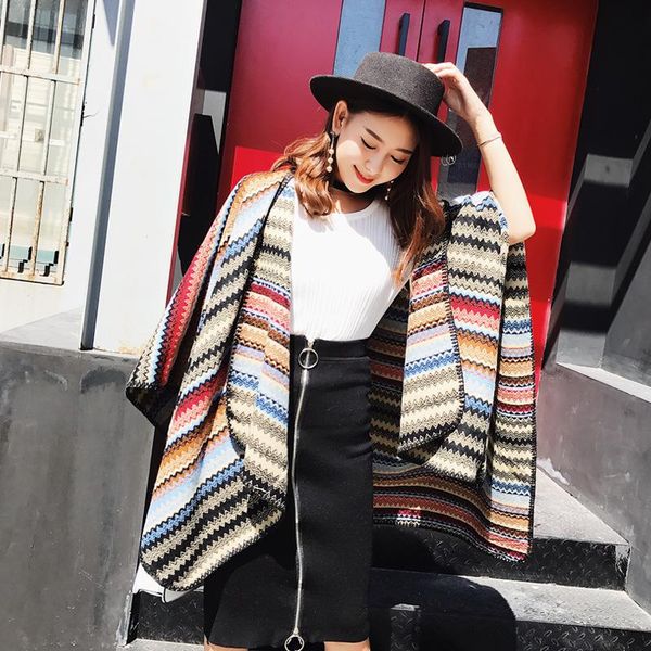 hats, scarves & gloves sets european and american style women scarf autumn winter dual-use big shawl thickened wave stripe imitation cashmer, Blue;gray
hats, scarves & gloves sets european and american style women scarf autumn winter dual-use big shawl thickened wave stripe imitation cashmer, Blue;gray