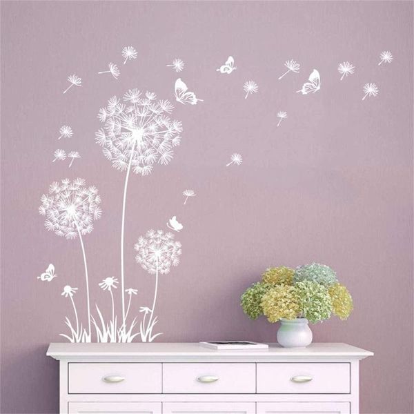 window stickers wall sticker white dandelion butterfly flowers removable decoration diy self-adhesive decal home decor
window stickers wall sticker white dandelion butterfly flowers removable decoration diy self-adhesive decal home decor