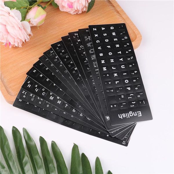 gift wrap waterproof language black keyboard stickers layout with button letters alphabet for computer 1pcs
gift wrap waterproof language black keyboard stickers layout with button letters alphabet for computer 1pcs