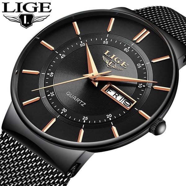mens watches 2021 lige business waterproof watch ultra-thin date clock fashion quartz men sport wristwatches, Slivery;brown
mens watches 2021 lige business waterproof watch ultra-thin date clock fashion quartz men sport wristwatches, Slivery;brown