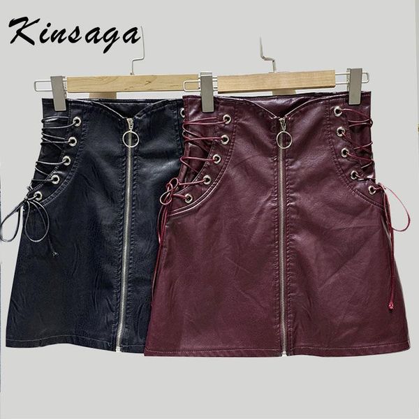 skirts autumn winter fashion adjustable high waist lace up faux leather pu women zipper a-line mini skirt saias falda, Black
skirts autumn winter fashion adjustable high waist lace up faux leather pu women zipper a-line mini skirt saias falda, Black