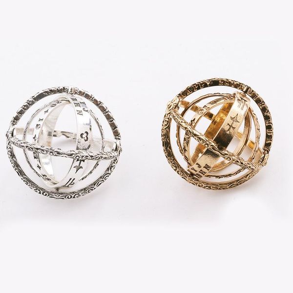 wedding rings gold astronomical ring for women ball mood creative complex rotating letter finger men fashion jewelry gifts, Slivery;golden
wedding rings gold astronomical ring for women ball mood creative complex rotating letter finger men fashion jewelry gifts, Slivery;golden