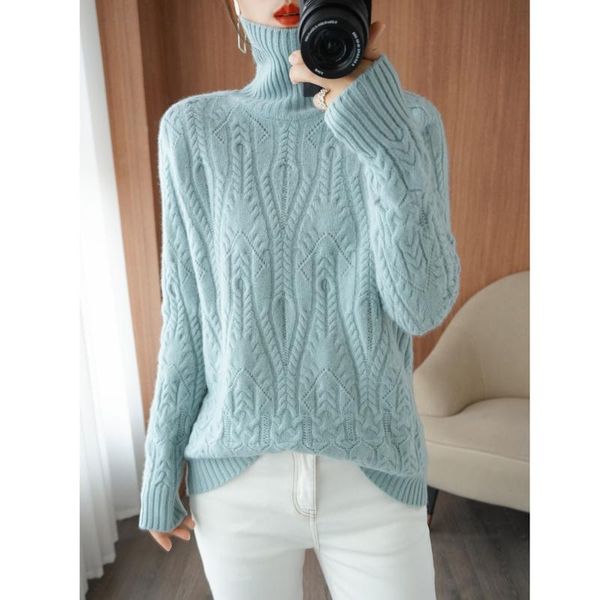 women's sweaters lafarvie turtleneck knitted sweater women casual loose female pullover clothing 2021 jumper oversized thi, White;black
women's sweaters lafarvie turtleneck knitted sweater women casual loose female pullover clothing 2021 jumper oversized thi, White;black