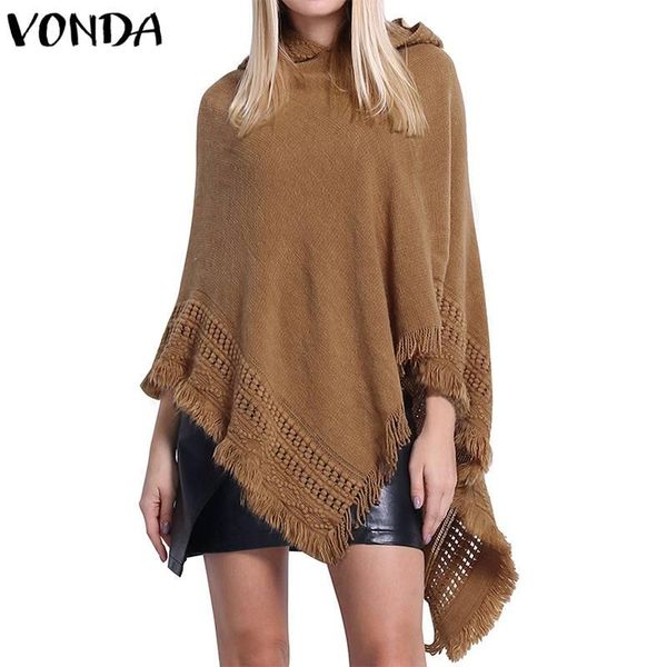 women's sweaters onda 2021 autumn elegant sweater knitwear women casual loose hooded knitted blusas vintage asymmetrical cape shawl ta, White;black
women's sweaters onda 2021 autumn elegant sweater knitwear women casual loose hooded knitted blusas vintage asymmetrical cape shawl ta, White;black