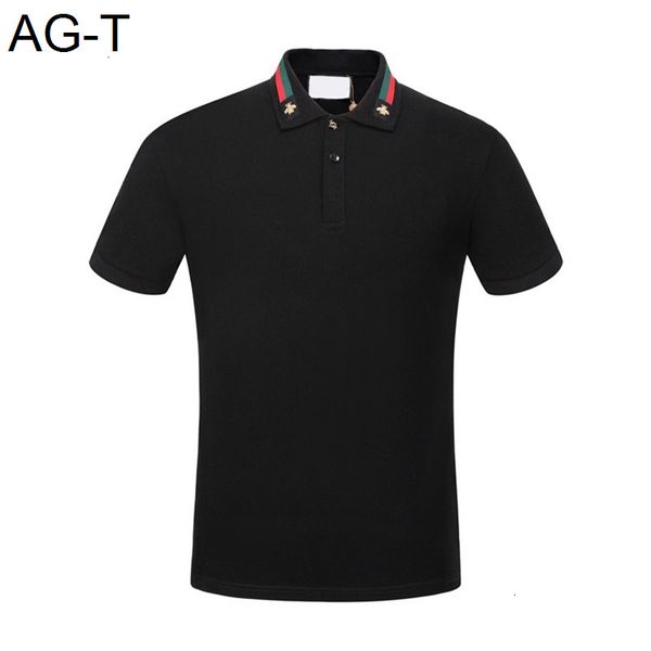 2019 brand new mens polos shirt snake bee floral embroidery short sleeved casual men polo shirts, White;black
2019 brand new mens polos shirt snake bee floral embroidery short sleeved casual men polo shirts, White;black