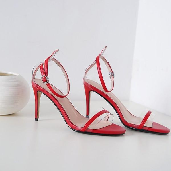 kmeioo fashion summer ankle strap shoes women dress female high heels clear sandals shallow thin, Black
kmeioo fashion summer ankle strap shoes women dress female high heels clear sandals shallow thin, Black