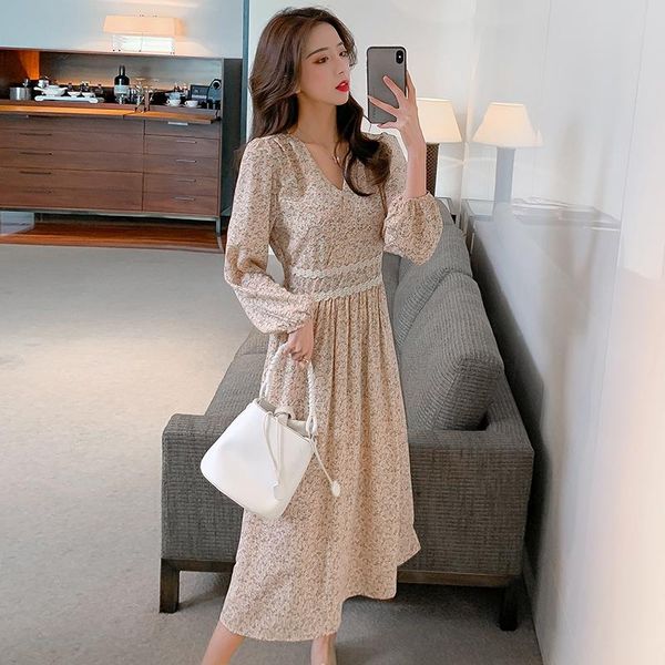 casual dresses women one piece dress autumn 2022 office lady french korea style vintage floral print chiffon blue, Black;gray
casual dresses women one piece dress autumn 2022 office lady french korea style vintage floral print chiffon blue, Black;gray