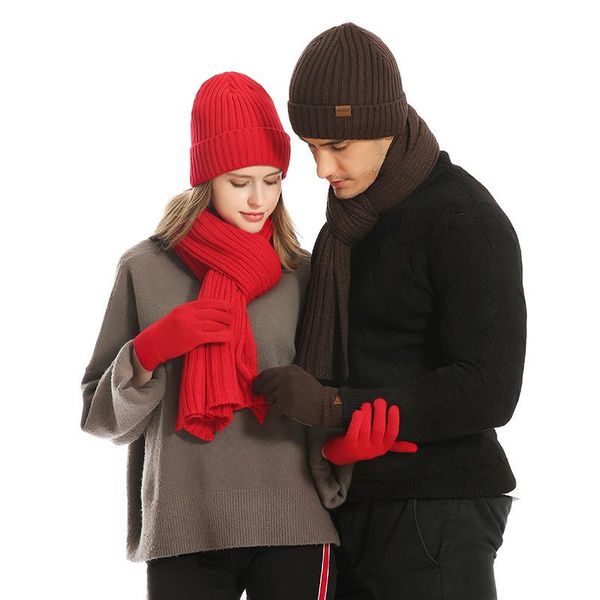 winter knit beanie hat touch screen gloves skull caps long scarf keep warm 3 pieces set cycling & masks, Black
winter knit beanie hat touch screen gloves skull caps long scarf keep warm 3 pieces set cycling & masks, Black