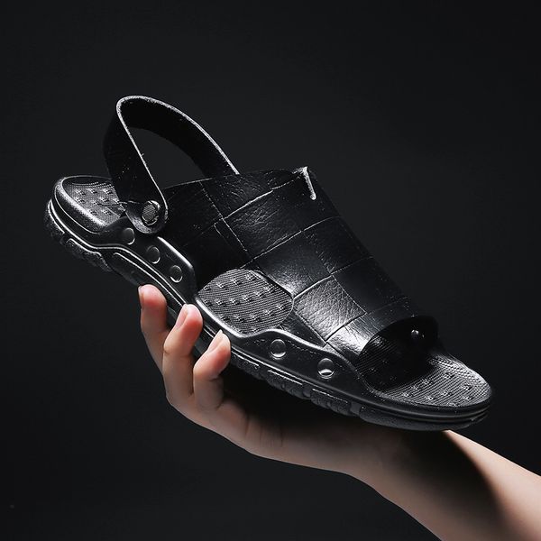 2021 summer cross-border sandals mens large size breathable casual trend two-user outdoor beach sandal code:40hd-1998, Black
2021 summer cross-border sandals mens large size breathable casual trend two-user outdoor beach sandal code:40hd-1998, Black