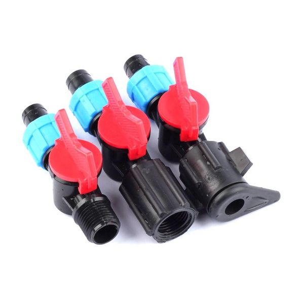 watering equipments 10pcs 16mm micro irrigation drip tape connectors thread locked pipe water valve plastic coated hose
watering equipments 10pcs 16mm micro irrigation drip tape connectors thread locked pipe water valve plastic coated hose