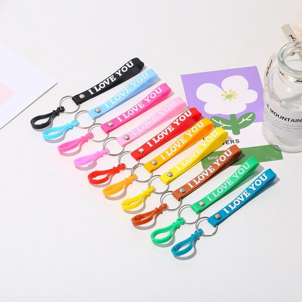 new soft glue iloveyou letter key chain creative candy color light bulb keyring accessories small gift, Silver
new soft glue iloveyou letter key chain creative candy color light bulb keyring accessories small gift, Silver