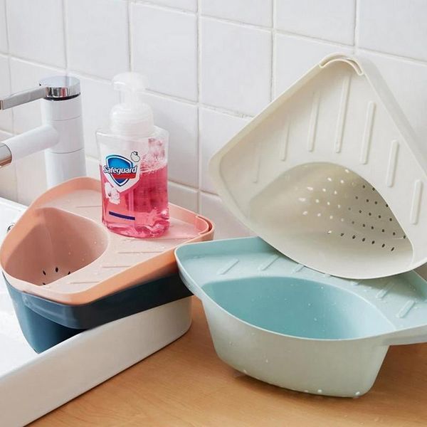 hanging baskets residue filter rack triangle shape drain kitchen sink storage sponge holder organizer
hanging baskets residue filter rack triangle shape drain kitchen sink storage sponge holder organizer