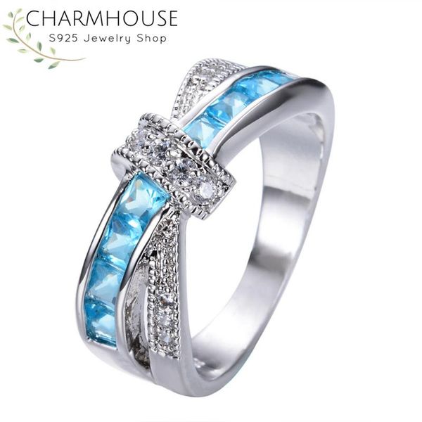 wedding rings charmhouse pure 925 silver for women cross zirconia engagement ring with stone band fashion jewelry bague anillo, Slivery;golden
wedding rings charmhouse pure 925 silver for women cross zirconia engagement ring with stone band fashion jewelry bague anillo, Slivery;golden