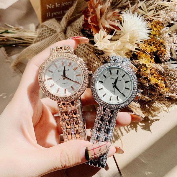 wristwatches women's watch fashion rose gold silver diamond engagement elegant lady clock gift relojes para mujer, Slivery;brown
wristwatches women's watch fashion rose gold silver diamond engagement elegant lady clock gift relojes para mujer, Slivery;brown