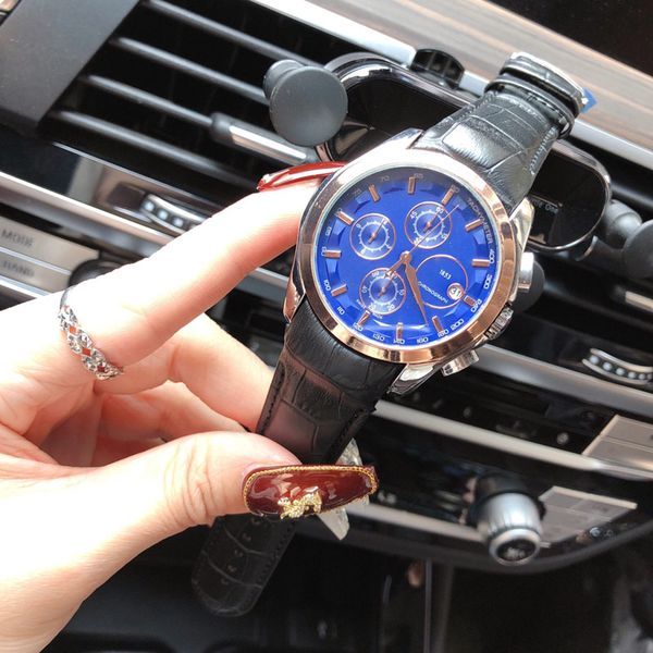 fashion mens watches luxury men watch brand wristwatches all small dials work satch gift for men's father's valentine's day p, Slivery;brown
fashion mens watches luxury men watch brand wristwatches all small dials work satch gift for men's father's valentine's day p, Slivery;brown