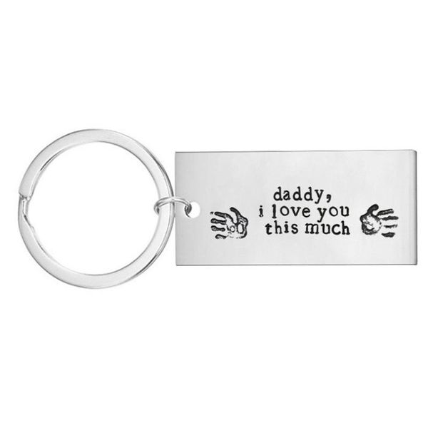 keychains custom keyring gifts engraved daddy,i love you this much car keychain husband father dad jewelry key chain ring, Silver
keychains custom keyring gifts engraved daddy,i love you this much car keychain husband father dad jewelry key chain ring, Silver