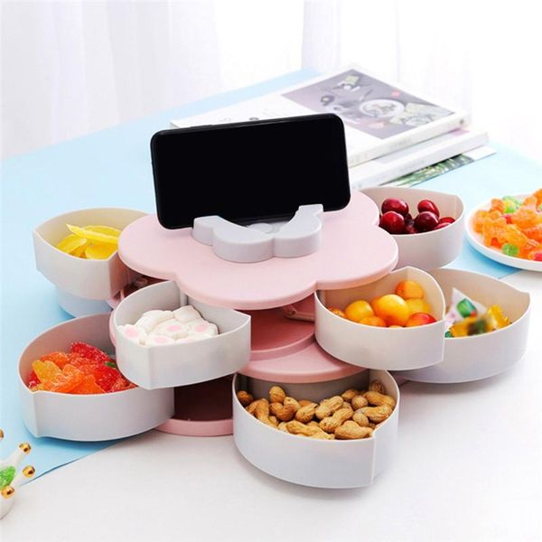 storage bottles & jars petal-shape rotating candy box snack fruit plate food organizer rotation dried case
storage bottles & jars petal-shape rotating candy box snack fruit plate food organizer rotation dried case