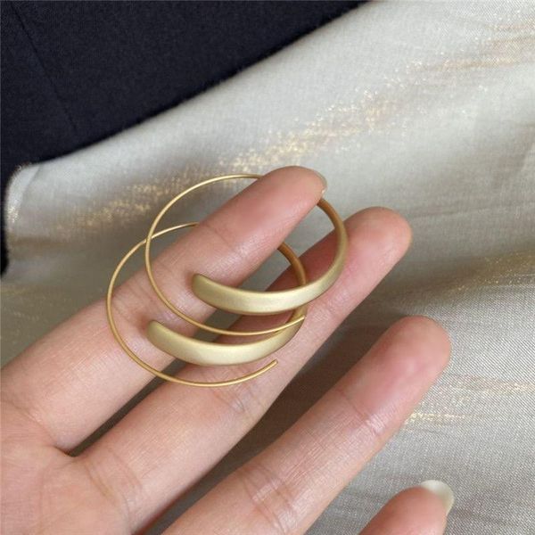 hoop & huggie japanese and korean matte golden earrings female temperament exquisite commuting earring cold wind party jewelry gift 2021, Golden;silver
hoop & huggie japanese and korean matte golden earrings female temperament exquisite commuting earring cold wind party jewelry gift 2021, Golden;silver