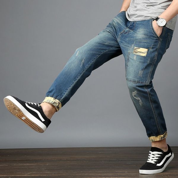 men's jeans spring autumn plus size men jeans slim ankle-length pants ripped for men hip hop super skinny stretch blue designer u8
men's jeans spring autumn plus size men jeans slim ankle-length pants ripped for men hip hop super skinny stretch blue designer u8