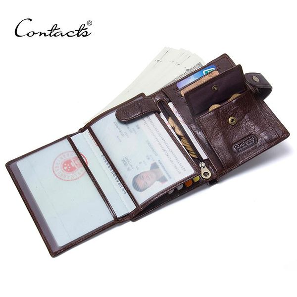 wallets contact's leather wallet luxury male genuine men hasp purse with passcard pocket and card holder high quality, Red;black
wallets contact's leather wallet luxury male genuine men hasp purse with passcard pocket and card holder high quality, Red;black