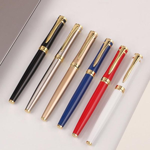 ballpoint pens 1pcs metal luxury small pen 0.5mm,black signature pen, business writing school office stationery,gift, Blue;orange
ballpoint pens 1pcs metal luxury small pen 0.5mm,black signature pen, business writing school office stationery,gift, Blue;orange