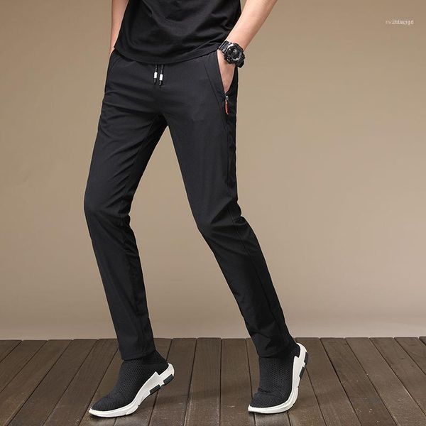 men's pants summer smoothie stretch casual boys quick dry elastic rope slim straight elasticated waist sports 2021 1, Black
men's pants summer smoothie stretch casual boys quick dry elastic rope slim straight elasticated waist sports 2021 1, Black