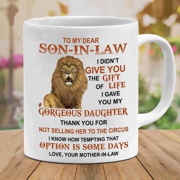 mugs to my dear daughter son i did not give you the gift of lion life 11 oz mug coffee cup
mugs to my dear daughter son i did not give you the gift of lion life 11 oz mug coffee cup