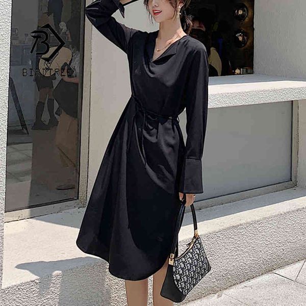 spring autumn solid black long sleeves shirt irregular v neck casual elegant slit dress with sashes women d12701x 210416, Black;gray
spring autumn solid black long sleeves shirt irregular v neck casual elegant slit dress with sashes women d12701x 210416, Black;gray