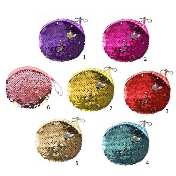 coin purses 2021 fashion women sequins portable keychain change purse for cute round wallet bags girls ladies mini shopping, Red;black
coin purses 2021 fashion women sequins portable keychain change purse for cute round wallet bags girls ladies mini shopping, Red;black