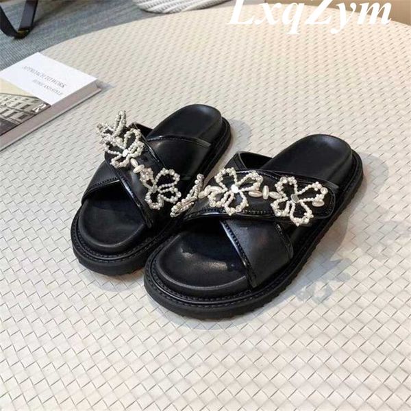 official website 70% off outlet new design three-dimensional flower decor hand-stitched beaded slippers sandals cow leather platform women h, Black
official website 70% off outlet new design three-dimensional flower decor hand-stitched beaded slippers sandals cow leather platform women h, Black