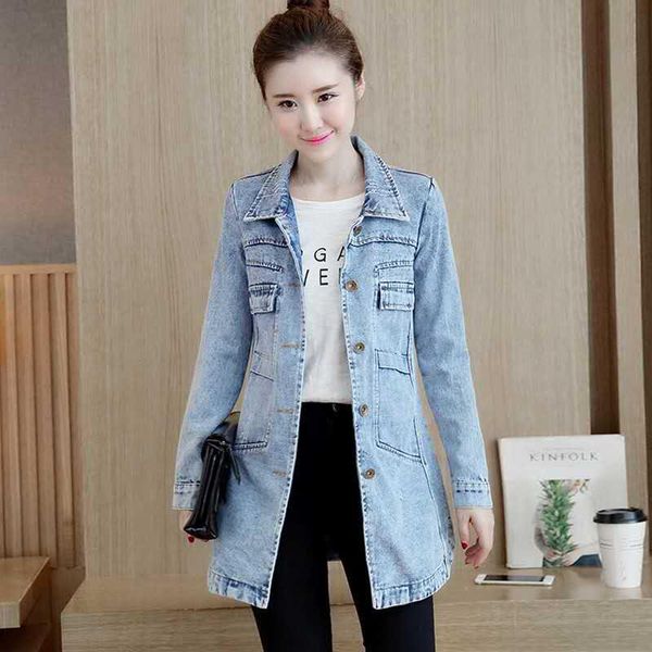 denim jacket women autumn winter korean slim long base coat women's frayed navy blue plus size jeans jackets coats cool 5xl, Black;brown
denim jacket women autumn winter korean slim long base coat women's frayed navy blue plus size jeans jackets coats cool 5xl, Black;brown