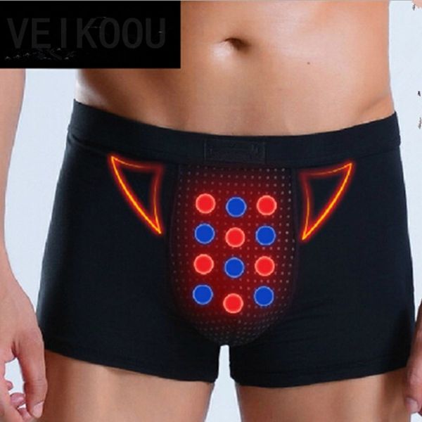 vakoou american british weiku men's health magnetic therapy pure cotton underwear, Black;white
vakoou american british weiku men's health magnetic therapy pure cotton underwear, Black;white