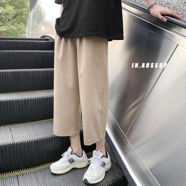 summer solid color casual pants men korean fashion loose straight-leg harajuku streetwear wide-leg m-2xl men's, Black
summer solid color casual pants men korean fashion loose straight-leg harajuku streetwear wide-leg m-2xl men's, Black